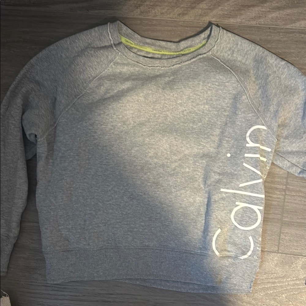 Calvin Klein gray pullover